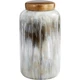 Cyan Design 10424 Spirit Drip Olive Glaze Container