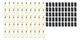 QuickCar 57-473-50 16-14 AWG 3/8 in. Ring Terminals 50-Pack