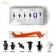100pcs+4 Nissan Armada Engine Splash Fastener Bumper Fender Liner Retainer Clips