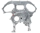 Genuine Nissan GT-R R35 VR38DETT Inner Timing Cover P/N 13500-JF01A