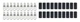 QuickCar 57-580-20 1/4" Eyelet 6 Ga. Ring Terminals 20-Pack with Heat Shrink