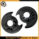 Pair Rear Brake Dust Shields For Impreza 2014 2015 2016-2018 Forester Crosstrek