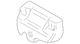 Genuine Volkswagen Heat Deflector 06A-129-597-H