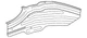 Genuine GM Spare Wheel Heat Shield 84154830