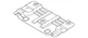 Genuine Hyundai Heat Shield 28795-BE100