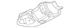 Genuine Nissan Catalytic Converter Heat Shield 20851-6RA0A