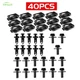 40pcs For Dodge Viper Engine Splash Shield Skid Plate Body Bolts U-nut Clips