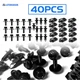 40pcs For Dodge Viper Engine Splash Shield Skid Plate Body Bolts U-nut Clips