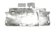Design Engineering 10874 Heat Shield Kit Compatible with Honda Pioneer 1000-5...