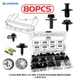 80pcs For KIA Niro Body Bolts U-nut Clips Engine Under Cover Splash Shield Guard