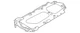 Genuine Mazda Floor Pan Splash Shield BFWM-56-361