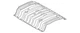 Genuine Lexus Floor Pan Heat Shield 58328-0E060