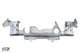2008 - 2015 AUDI R8 V8 REAR BUMPER EXHAUST MUFFLER HEAT SHIELD TRAY 420825613