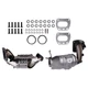 Pair Catalytic Converter W/Gaskets for Toyota Sienna 3.5L 2017-2020 EPA