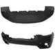 Bumper Cover Fascias Set of 2 Front Upper for Jeep Cherokee 2019-2021 Pair
