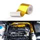 Sporacingrts 2" x 29.5 feet (9M) Gold Adhesive Heat Shield Feet, 9M 