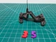 07-19 HYUNDAI SANTA FE REAR RIGHT PASSENGER SIDE DOOR HINGE PAIR SET OEM