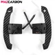 Magnetic Paddle Shifters For Infiniti Q60 Q50 Carbon Fiber Steering Wheel 2017+
