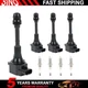 4x Ignition Coil + 4x Iridium Spark Plug UF350 For 2005-2006 Nissan X-Trail 2.5L