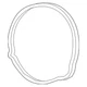 For Jeep Cherokee 2019-2021 Mopar 04893677AC Upper Turbocharger Gasket