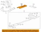 GM OEM 10-16 SRX Exhaust System Exhaust Components-Heat Shield 20907416
