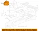 GM OEM 20-24 CT4 Exhaust System Exhaust Components-Converter Shield 12667988