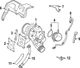 Genuine Volkswagen Mount Bracket 06Q-145-195-C
