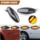 Black For Jaguar S-Type 1999 2000 2001-2007 LED Sequential Side Marker Light