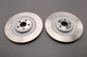 Genuine Jaguar XJ X351 2010-19 5.0L V8 380mm brake discs set (rear) C2D61077