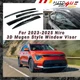 Fits 2023-2025 Niro 3D Mugen Style Vent Window Visor Rain Sun Guards Deflectors