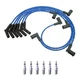 NGK Wire Set & 6 Iridium IX Spark Plugs Kit for Ford Taurus Mercury Sable 3.0 V6