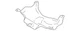 Genuine Subaru Heat Shield 44651AD960