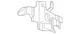 Genuine Mitsubishi Dash Shield 5374A486