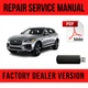 Jaguar F-Pace X761 2016-2023 Factory Repair Manual + WIRING DIAGRAMS USB