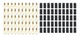 QUICKCAR RACING PRODUCTS Ring Terminal 3/8in 10- 12 Ga w/Heat Shrink 50pk- 57...