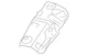 Genuine Nissan Floor Pan Heat Shield 74752-EA000