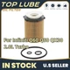 New For Infiniti Q60 Q50 QX30 2.0L Turbo Oil Filter w/ Gaskets 2017 2018