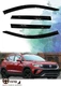 For Volkswagen Taos 2021-on Deflector Window Visors Guard Vent Weather Shield