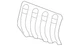 Genuine Volkswagen Heat Shield 5C6-825-715