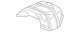 Genuine Honda Floor Pan Heat Shield 74653-SDA-A00