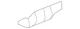Genuine Honda Catalytic Converter Heat Shield 18181-RL8-A00