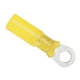 Ancor 12-10 Gauge - #10 Heat Shrink Ring Terminal - 100-Pack