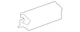 Genuine Honda Cover (Upper) 18182-RZA-000