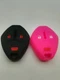 2*Silicone Fob key cover For Mitsubishi Endeavor Outlander Lancer I-MEIV Mirage