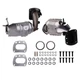 Pair Catalytic Converter for Toyota Highlander Sienna Lexus RX350 3.5L 2016-202