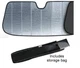 Ultimate Reflector Folding Custom Sun Shade & bag for KIA - Shield Made in USA