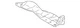 Genuine Nissan Heat Shield 48382-6RR1A