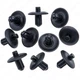 Secure Your Audi: 10-Pack Nylon Fender Liner Clips Compatible With 1997+ Models