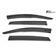 JDM Mugen Style Side Vents Window Visors Rain Deflectors For 17-21 Honda Clarity