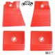 1961-1975 Buick Skylark Riviera Electra Les GS Floor Mats | Red with Tri-Shield 